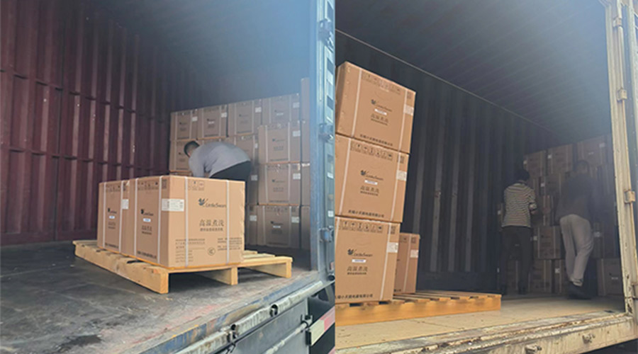 拼速度、高效率地完成國內某知名品牌迷你洗衣機發貨