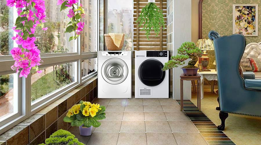 家居陽臺(tái)晾曬衣物不干怎么辦，衣物烘干機(jī)來解決！