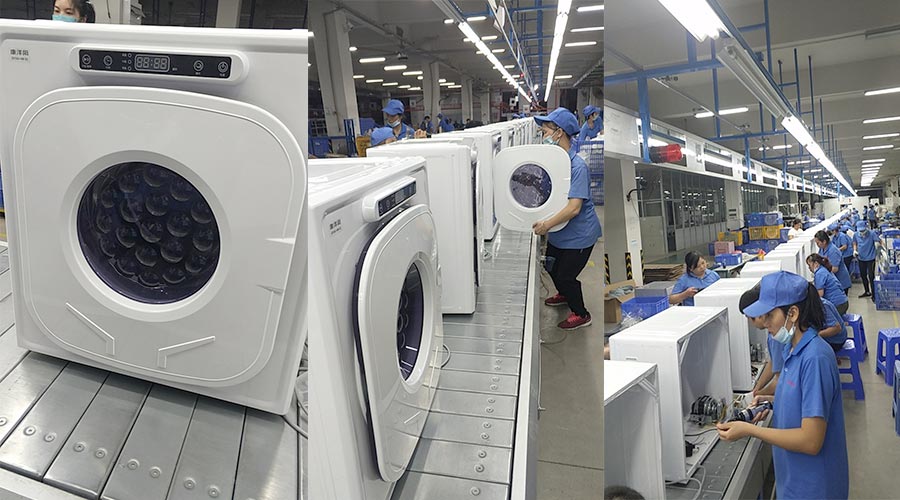 質量與速度并存！某電商平臺客戶稱贊金環電器代工衣物烘干機實力